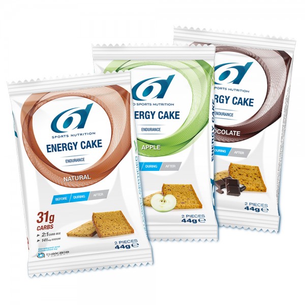 6d Sports Nutrition Energy Cake (6x44g)